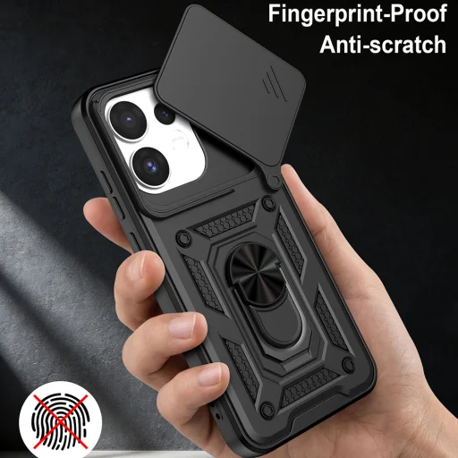 Puzdro Techsuit CamShield pre Oppo Reno16, čierne - 3