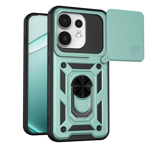  Oppo Reno16 zöld Techsuit CamShield tok - 1