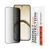  Realme 16 5G fekete Techsuit 111D adatvédelmi, teljes felületű, ragasztós edzett üveg kijelzővédő fólia thumbnail