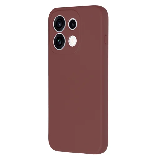 Techsuit SoftFlex silikónový kryt pre Oppo Reno16 Pro, slivkovo červená - 3