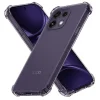  Oppo Reno16 F füstfekete Techsuit ütésálló átlátszó szilikon tok thumbnail