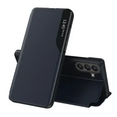 Techsuit eFold Series könyvtok Samsung Galaxy A27 5G készülékhez, sötétkék tok