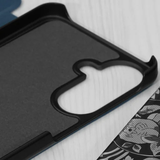 Techsuit eFold Series könyvtok Samsung Galaxy A27 5G készülékhez, sötétkék tok - 3