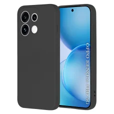 Techsuit SoftFlex silikónové puzdro pre Oppo Reno16 Pro, čierne