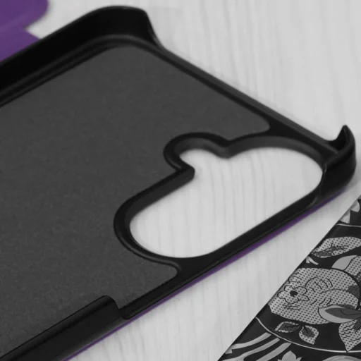 Techsuit eFold Series flip tok Samsung Galaxy A27 5G készülékhez, lila - 3