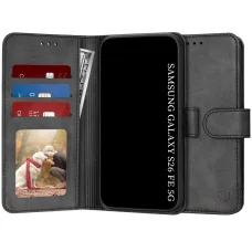 Knižkové puzdro Techsuit Diary Book pre Samsung Galaxy S26 FE / S25 FE, čierne