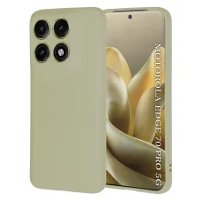 Techsuit SoftFlex silikónové puzdro pre Motorola Edge 70 Pro, matchazelená