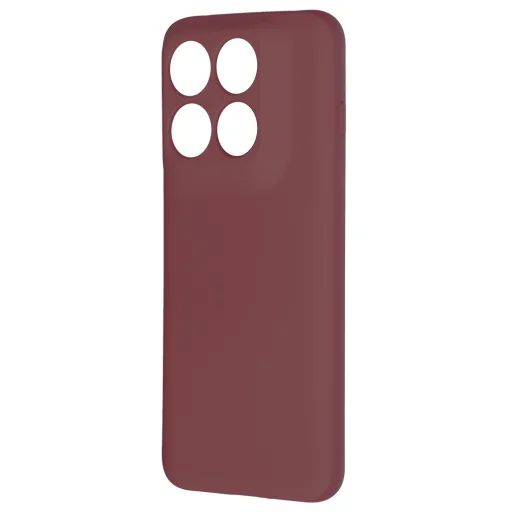 Techsuit SoftFlex silikónové puzdro na Motorola Edge 70 Pro, slivkovo červené - 4