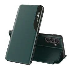 Techsuit eFold Series könyvtok Samsung Galaxy A27 5G készülékhez, sötétzöld tok