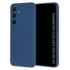 Techsuit SoftFlex silikónové puzdro pre Samsung Galaxy S26 FE / S25 FE, tmavomodré