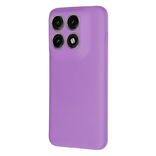 Silikónové puzdro Techsuit SoftFlex pre Motorola Edge 70 Pro, fialové - 3