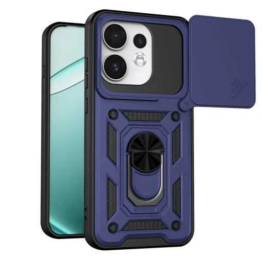 Puzdro Techsuit CamShield Series pre Oppo Reno16, modré - 1