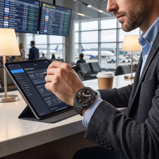 Samsung Galaxy Watch Ultra 1 / 2 (2024–2026) 47 mm čierny Tech-Protect Stainless remienok z nerezovej ocele - 4