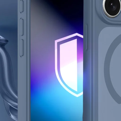 iPhone 17 Pro Max / 18 Pro Max modré puzdro 3mk Misty MagCase - 3