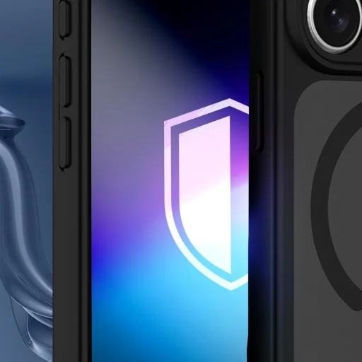 3mk Misty MagCase pre iPhone 17 Pro Max / 18 Pro Max - čierny - 3