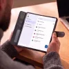  Samsung Galaxy Z Fold 8 Ultra fekete Tech-Protect Wallet pénztárca tok thumbnail