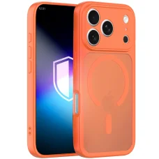 Oranžové puzdro 3mk Misty MagCase pre iPhone 17 Pro Max / 18 Pro Max