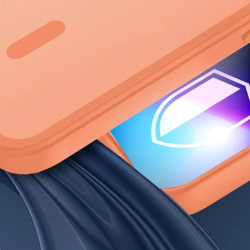 Oranžové puzdro 3mk Misty MagCase pre iPhone 17 Pro Max / 18 Pro Max - 2