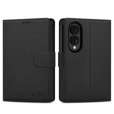 Samsung Galaxy Z Fold 8 čierne peňaženkové puzdro Tech-Protect Wallet