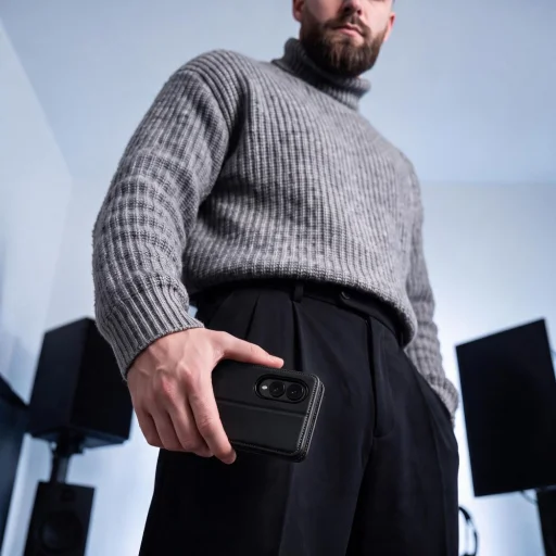 Samsung Galaxy Z Fold 8 čierne peňaženkové puzdro Tech-Protect Wallet - 7