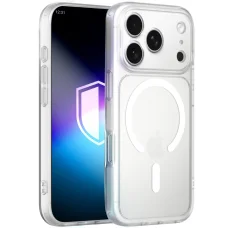 Biele puzdro 3mk Misty MagCase pre iPhone 17 Pro Max / 18 Pro Max