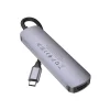 Hoco HB28 6 v 1 USB-C hub adaptér čierny thumbnail