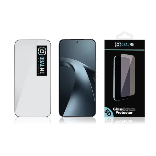 OBAL:ME 5D tvrdené ochranné sklo pre Xiaomi 17T Pro, čierne - 3