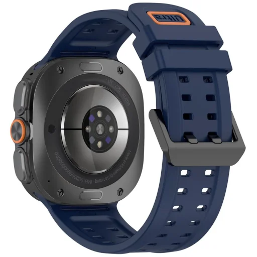 Samsung Galaxy Watch Ultra 1 / 2 (2024–2026) 47 mm tmavomodrý silikónový remienok Tech-Protect Silicone Air - 2