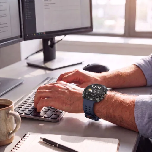 Samsung Galaxy Watch Ultra 1 / 2 (2024–2026) 47 mm tmavomodrý silikónový remienok Tech-Protect Silicone Air - 3