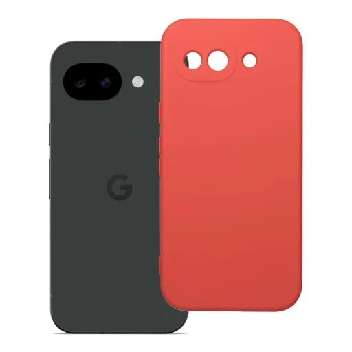 Silikónové puzdro Forcell Silicone pre Google Pixel 10a, púdrovoružové - 1