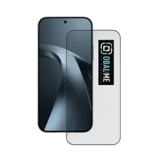 OBAL:ME 5D edzett üveg kijelzővédő Xiaomi 17T készülékhez, fekete