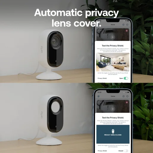 Arlo Essential (Gen.3) 2K interiérová bezpečnostná kamera – súprava 2 kamier – biela - 10