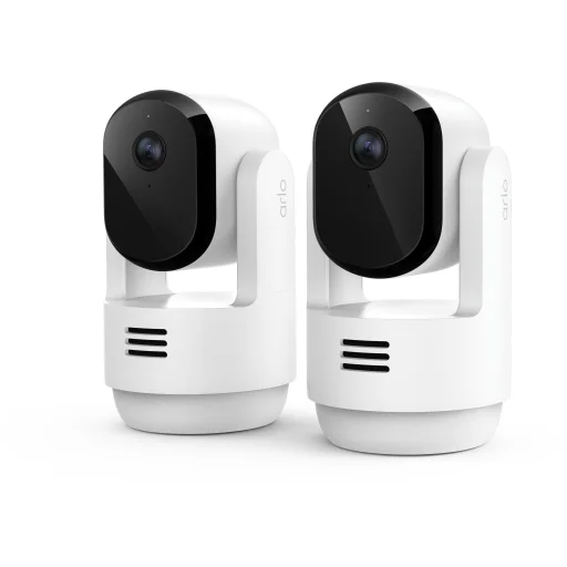 Arlo Essential (Gen.3) 2K PTZ interiérová bezpečnostná kamera - súprava 2 kamier - biela - 1