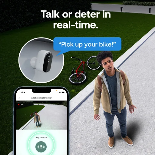 Arlo Essential (Gen.3) 2K bezpečnostná kamera – súprava 2 kamier – biela - 5