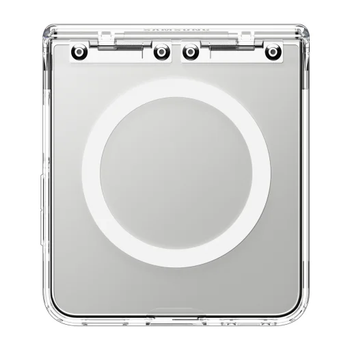 Samsung Galaxy Z Flip8 Spigen Ultra Hybrid Pro MagSafe priehľadné biele puzdro - 6