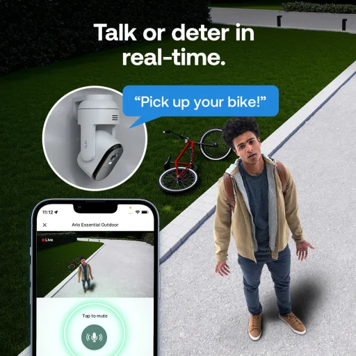 Arlo Essential (Gen.3) 2K PTZ bezpečnostná kamera (iba pre EÚ) – biela - 2