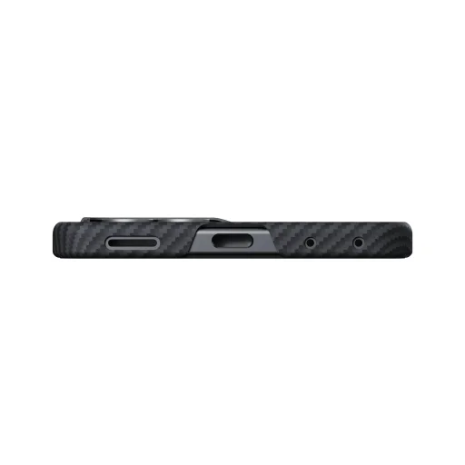 Samsung Galaxy Z Flip8 čierne/sivé puzdro Pitaka Edge Case - 5