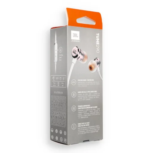 JBL T290 káblové slúchadlá s mikrofónom a 3,5 mm jack konektorom, zlaté - 8