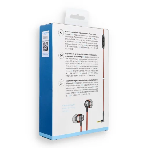 Sennheiser CX 300S káblové slúchadlá s 3,5 mm jack konektorom, červené - 4