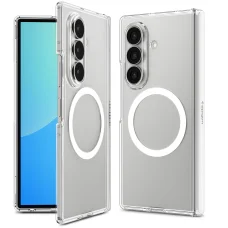 Samsung Galaxy Z Fold8 Ultra Spigen Ultra Hybrid Pro MagSafe áttetsző fehér tok