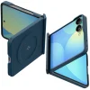 Samsung Galaxy Z Flip8 námornícka modrá Spigen Air Skin Aramid MagSafe puzdro thumbnail