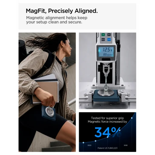 Samsung Galaxy Z Flip8 námornícka modrá Spigen Air Skin Aramid MagSafe puzdro - 21