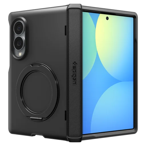 Samsung Galaxy Z Fold8 fekete Spigen Slim Armor Pro S MagSafe tok - 2