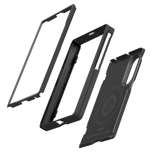 Samsung Galaxy Z Fold8 fekete Spigen Slim Armor Pro S MagSafe tok - 12