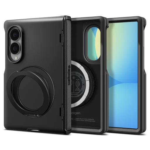 Samsung Galaxy Z Fold8 čierne puzdro Spigen Slim Armor Pro S MagSafe - 1