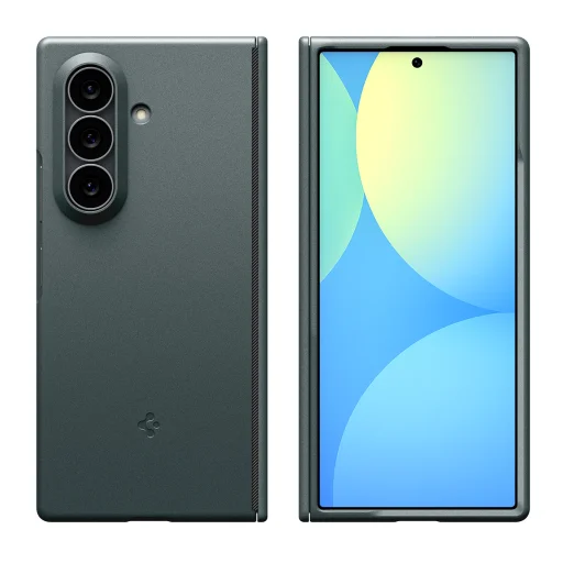 Samsung Galaxy Z Fold8 Ultra tmavozelené puzdro Spigen Air Fit Pro MagSafe - 3