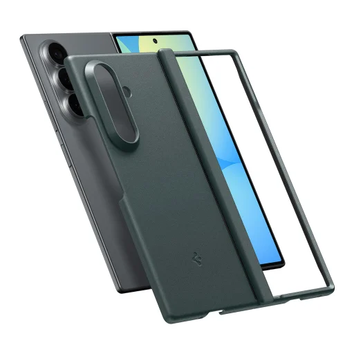 Samsung Galaxy Z Fold8 Ultra tmavozelené puzdro Spigen Air Fit Pro MagSafe - 9