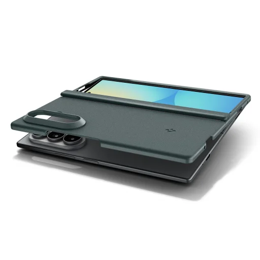 Samsung Galaxy Z Fold8 Ultra tmavozelené puzdro Spigen Air Fit Pro MagSafe - 12