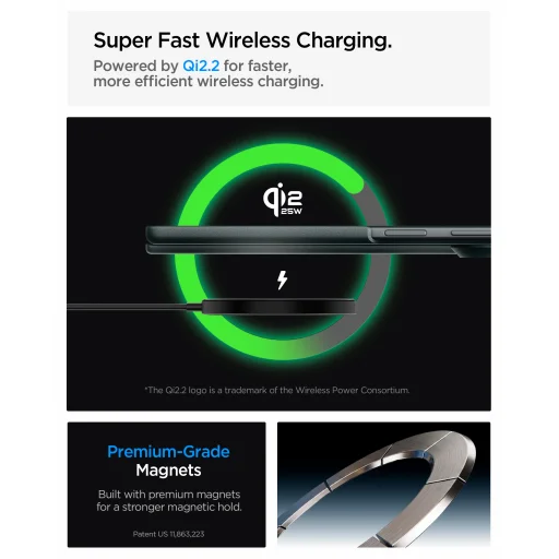 Samsung Galaxy Z Fold8 Ultra tmavozelené puzdro Spigen Air Fit Pro MagSafe - 24