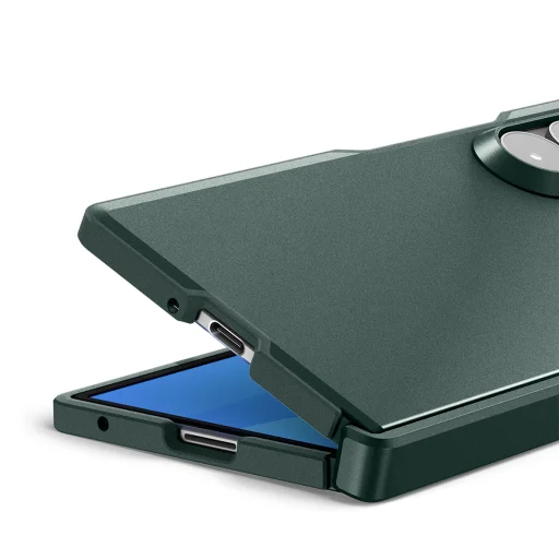 Samsung Galaxy Z Fold8 Ultra tmavozelený Spigen Tough Armor Pro MagSafe ochranný kryt - 9